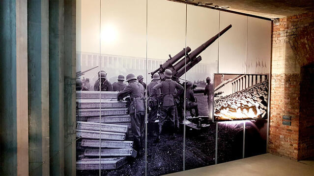 The documentation centre at the former rally grounds.