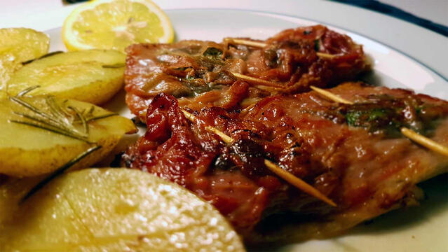 Saltimbocca.