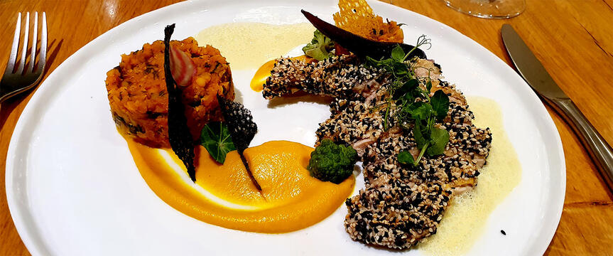 Birthday dinner at "Hotel zum Riesen" (Kandel).