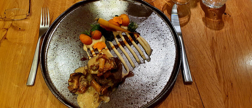 Birthday dinner at "Hotel zum Riesen" (Kandel).