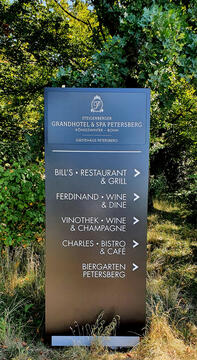 Grandhotel "Petersberg" (for lunch).