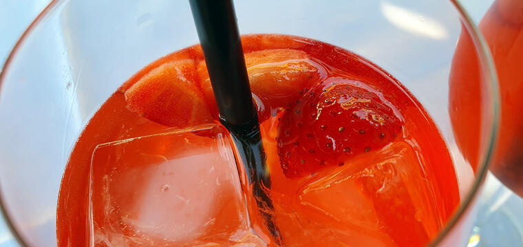 Fruit punch in 42 degrees.